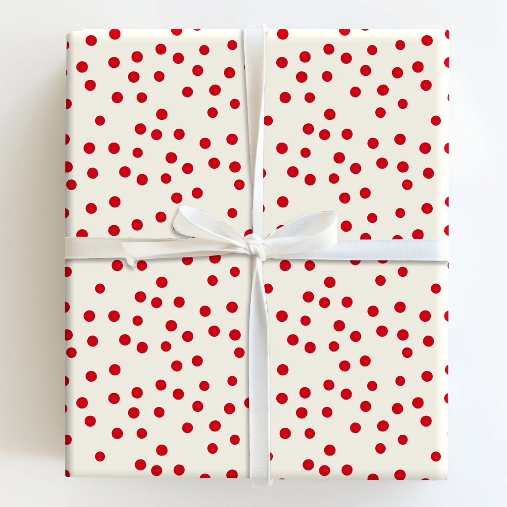 Ho Ho Dots - Wrapping Paper - Aspen & Arlo