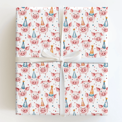 Hogs and Wishes - Wrapping Paper - Aspen & Arlo