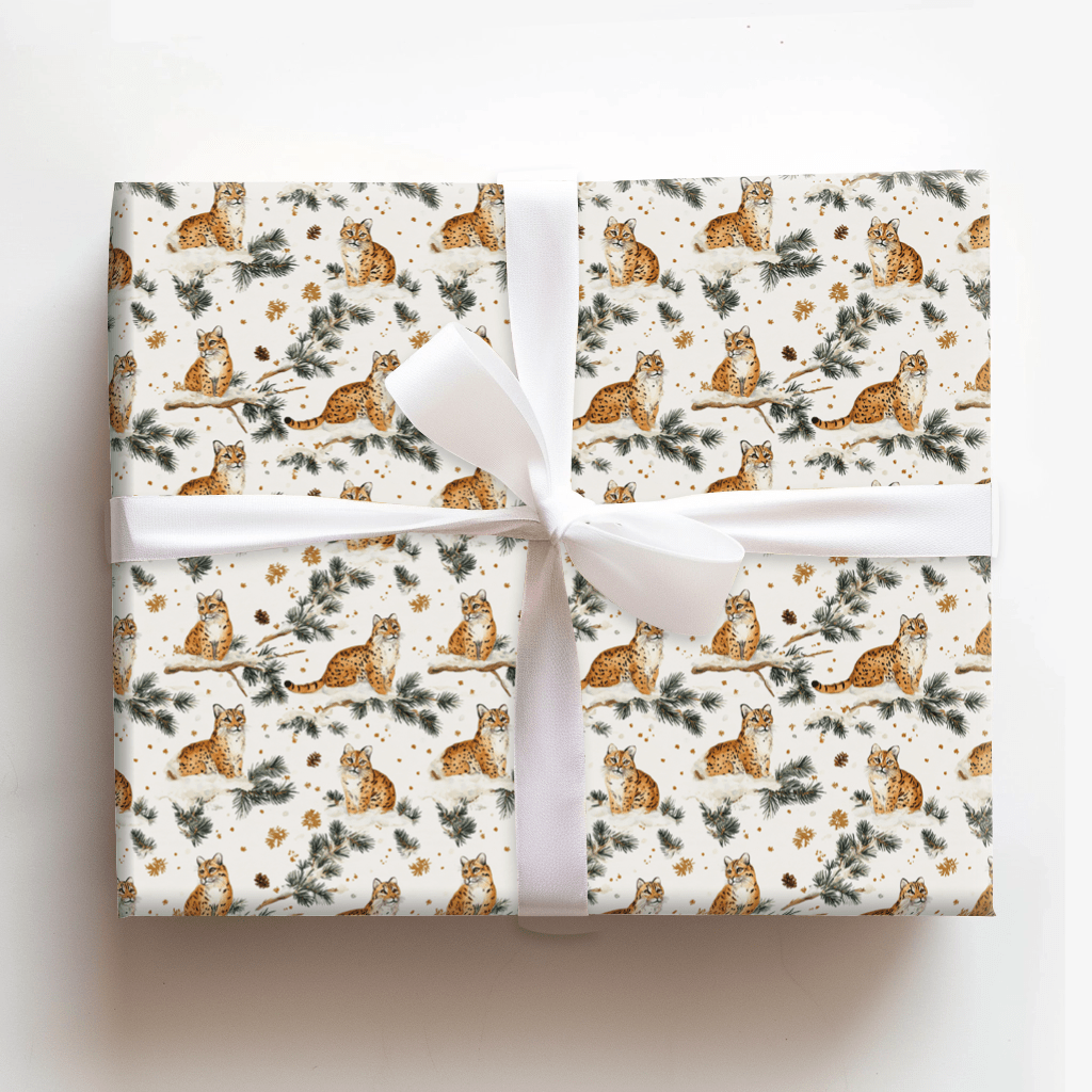 Holiday Feline Fever - Wrapping Paper - Aspen & Arlo