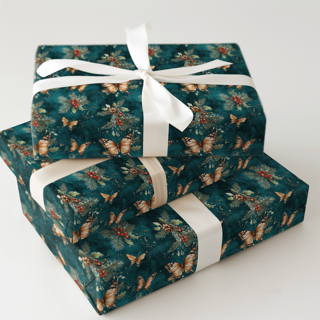 Holiday Wings - Wrapping Paper - Aspen & Arlo