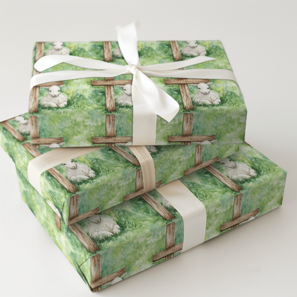 Holy Lamb - Wrapping Paper - Aspen & Arlo