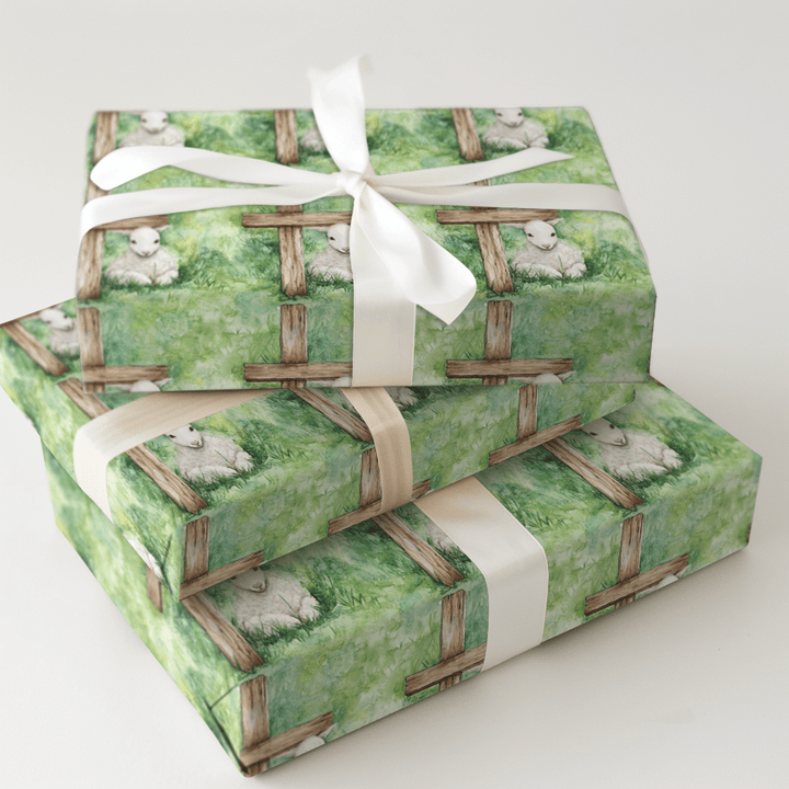 Holy Lamb - Wrapping Paper - Aspen & Arlo