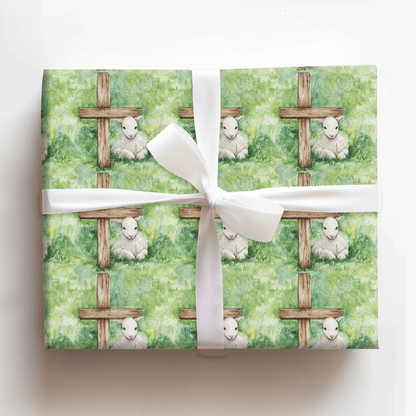 Holy Lamb - Wrapping Paper - Aspen & Arlo