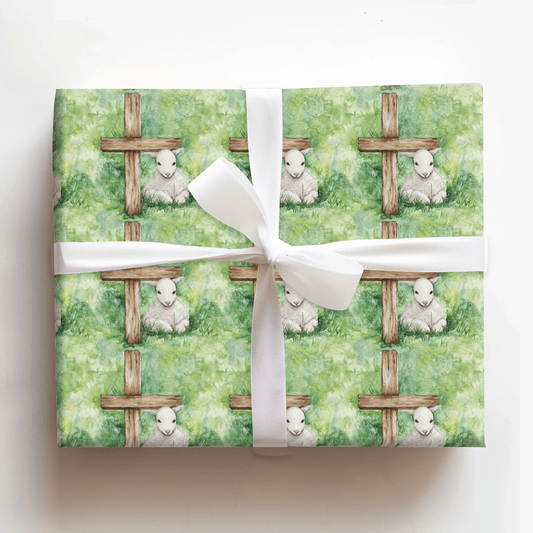 Holy Lamb - Wrapping Paper - Aspen & Arlo