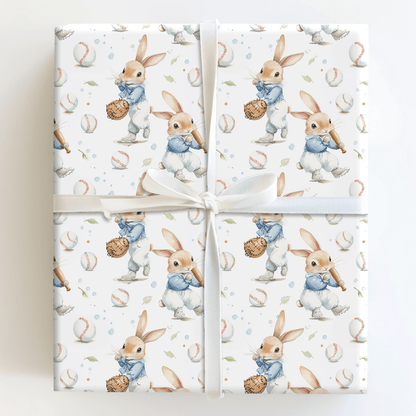 Home Run Hopper - Wrapping Paper - Aspen & Arlo