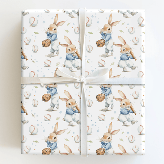 Home Run Hopper - Wrapping Paper - Aspen & Arlo