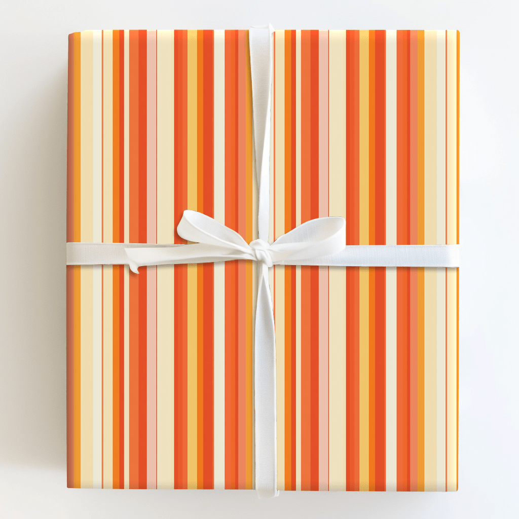 Honey Stripe - Wrapping Paper - Aspen & Arlo