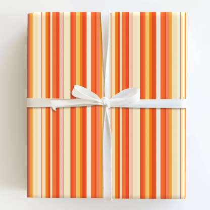 Honey Stripe - Wrapping Paper - Aspen & Arlo