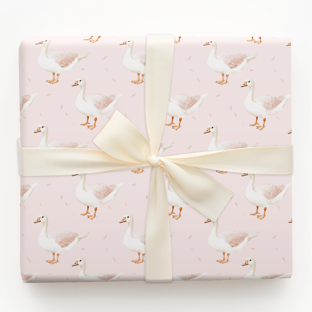 Honk If You Love Pink - Wrapping Paper - Aspen & Arlo
