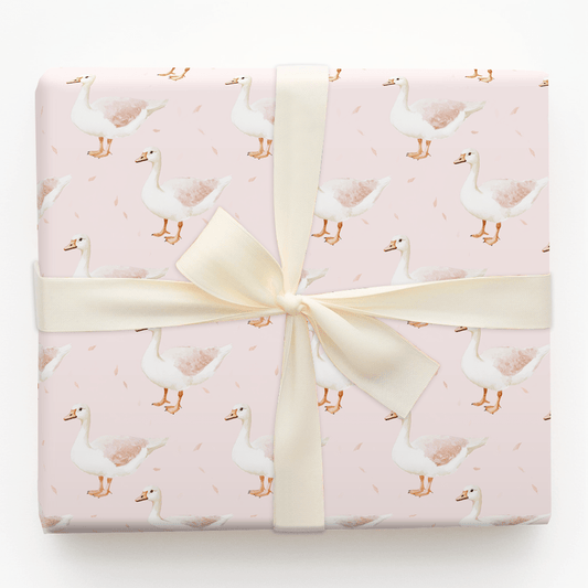 Honk If You Love Pink - Wrapping Paper - Aspen & Arlo