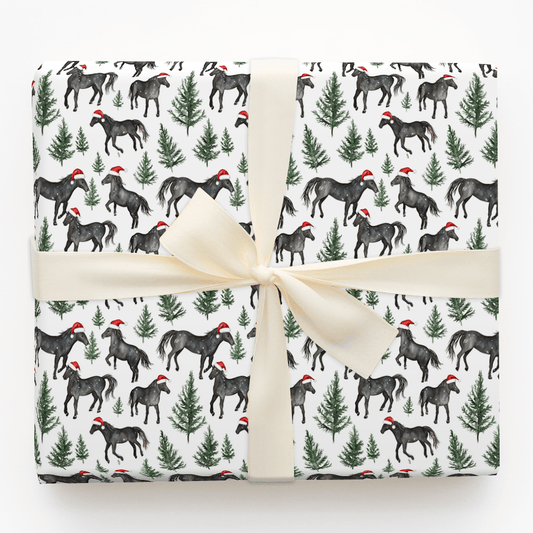 Hoofbeats - Wrapping Paper - Aspen & Arlo