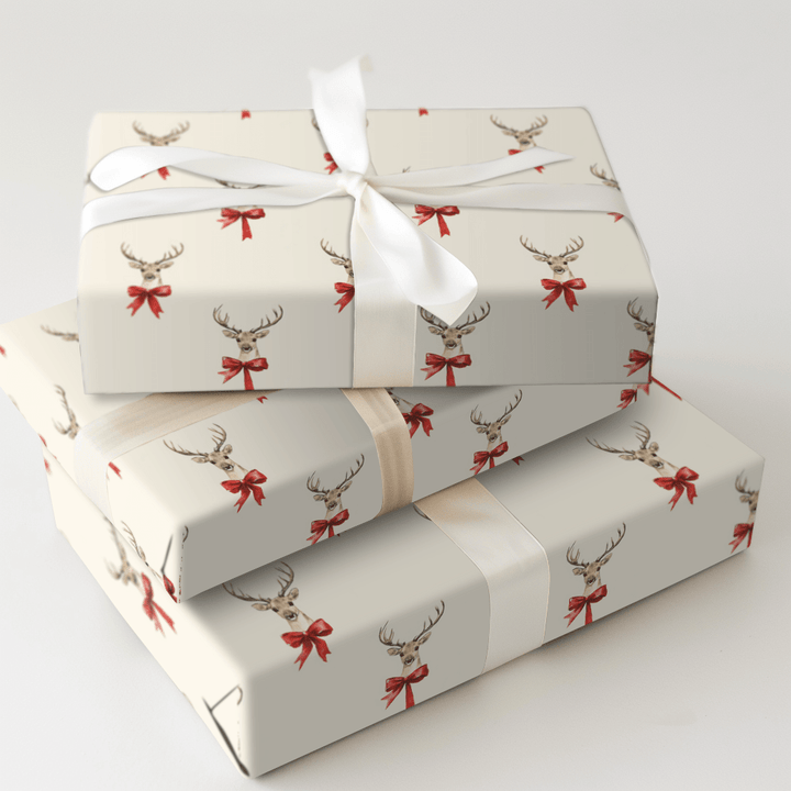 Hoofing it Red - Wrapping Paper - Aspen & Arlo