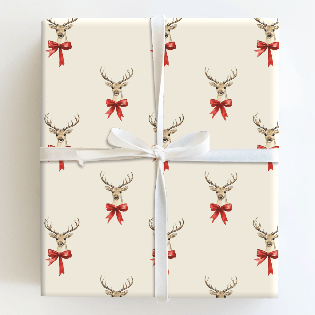 Hoofing it Red - Wrapping Paper - Aspen & Arlo