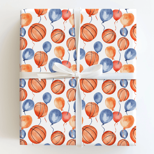 Hoop Hype - Wrapping Paper - Aspen & Arlo