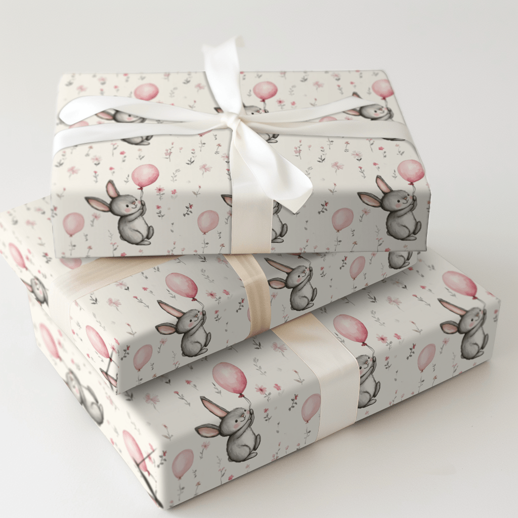 Hop Into the Party - Wrapping Paper - Aspen & Arlo