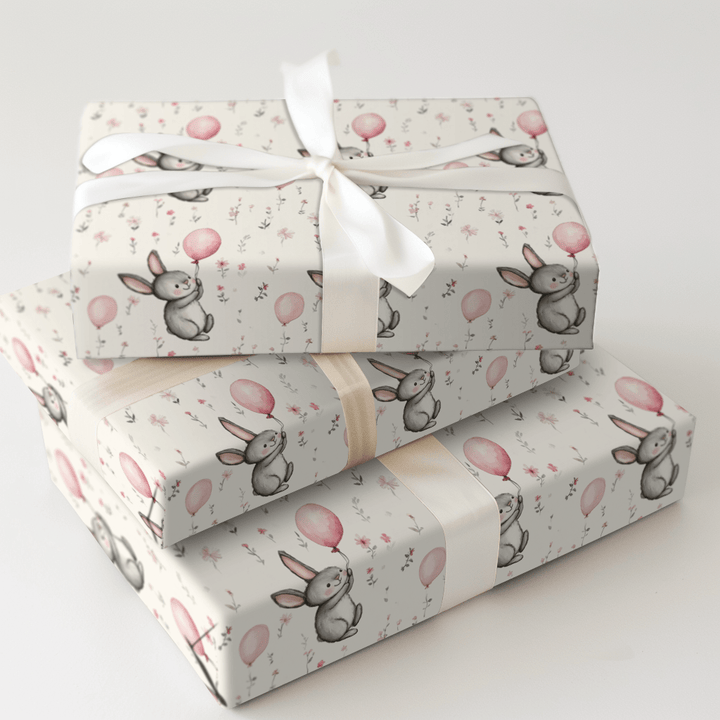 Hop Into the Party - Wrapping Paper - Aspen & Arlo