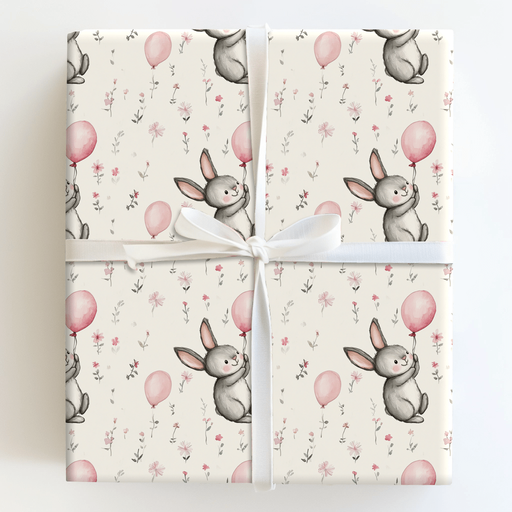 Hop Into the Party - Wrapping Paper - Aspen & Arlo