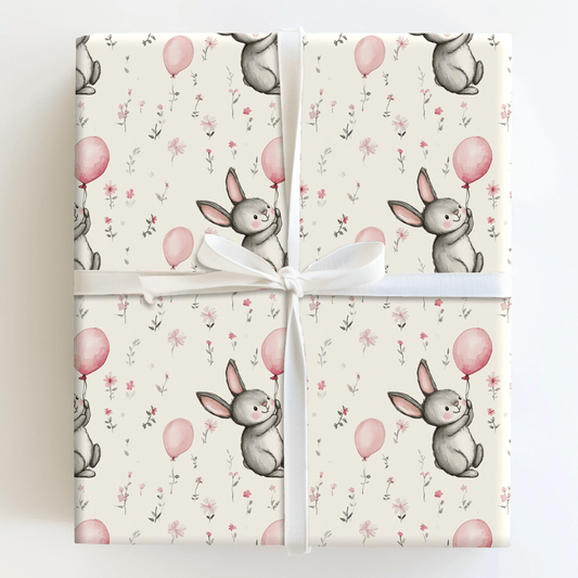 Hop Into the Party - Wrapping Paper - Aspen & Arlo