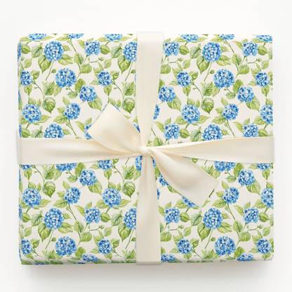 Hoppy Hydrangeas - Wrapping Paper - Aspen & Arlo