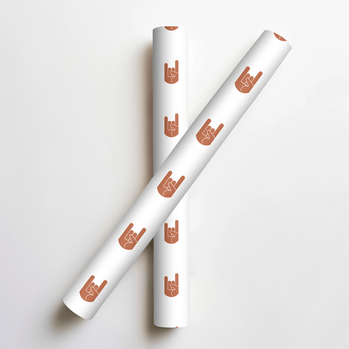 Horns in Hand - Wrapping Paper - Aspen & Arlo