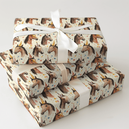 Horsing Around - Wrapping Paper - Aspen & Arlo