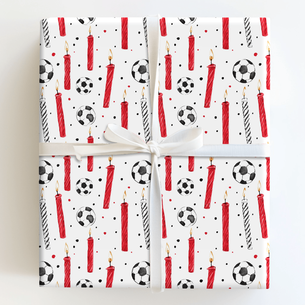 Hot Kick - Wrapping Paper - Aspen & Arlo