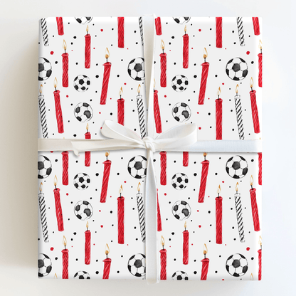 Hot Kick - Wrapping Paper - Aspen & Arlo