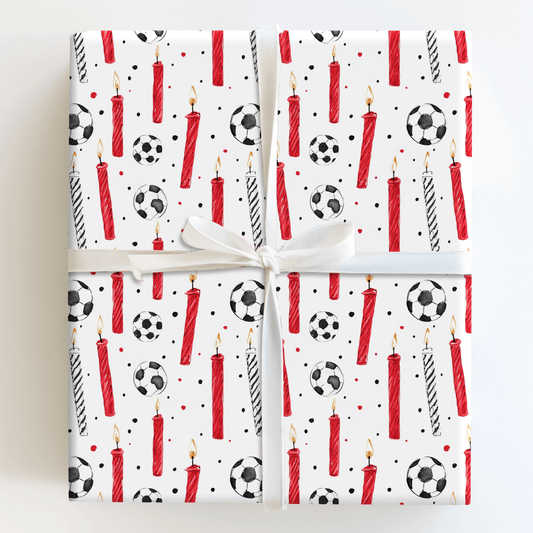 Hot Kick - Wrapping Paper - Aspen & Arlo