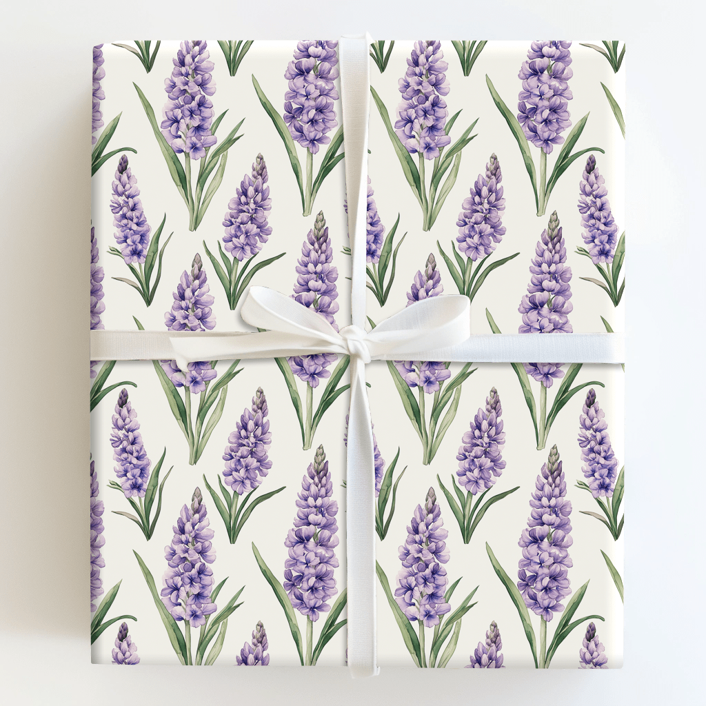 Hyacinth and Seek - Wrapping Paper - Aspen & Arlo