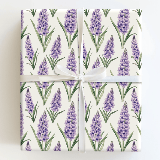 Hyacinth and Seek - Wrapping Paper - Aspen & Arlo