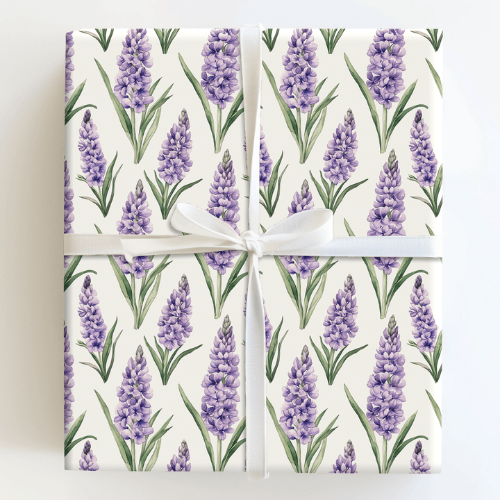 Hyacinth and Seek - Wrapping Paper - Aspen & Arlo