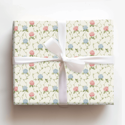 Hydrangea Love - Wrapping Paper - Aspen & Arlo