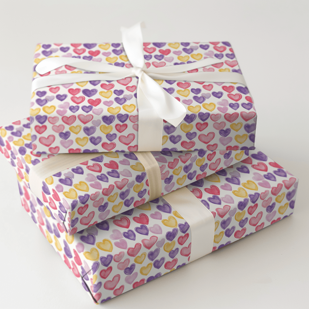I Heart You - Wrapping Paper - Aspen & Arlo