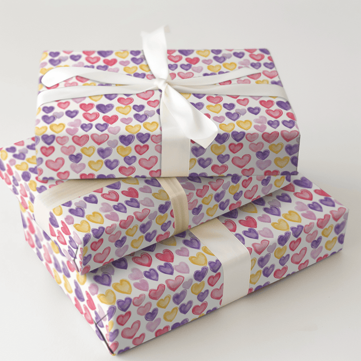 I Heart You - Wrapping Paper - Aspen & Arlo
