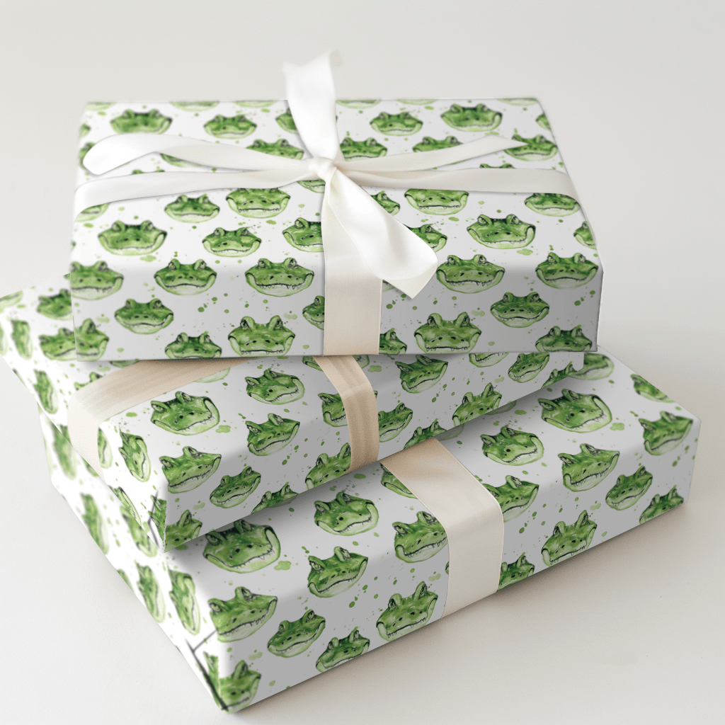 In The Swamp - Wrapping Paper - Aspen & Arlo