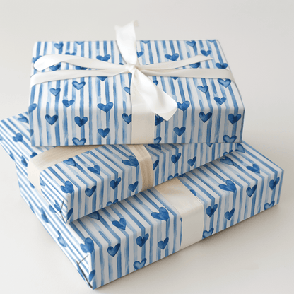 Indigo Flirt - Wrapping Paper - Aspen & Arlo