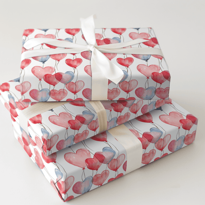 Inflated with Love - Wrapping Paper - Aspen & Arlo