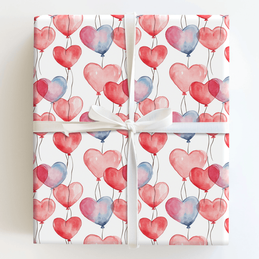 Inflated with Love - Wrapping Paper - Aspen & Arlo