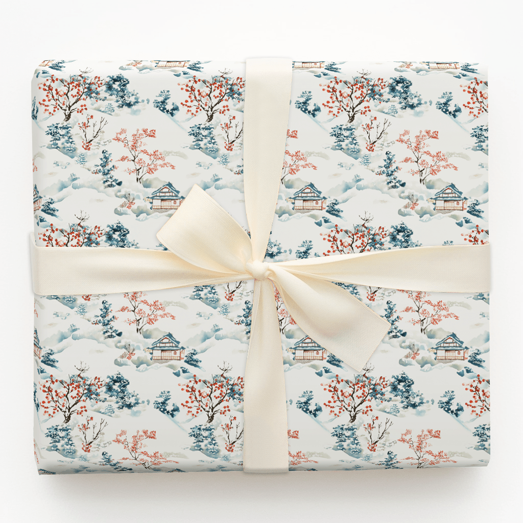 Japan Winter - Wrapping Paper - Aspen & Arlo