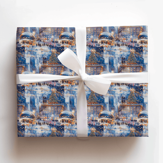 Jingle At the Gate - Wrapping Paper - Aspen & Arlo