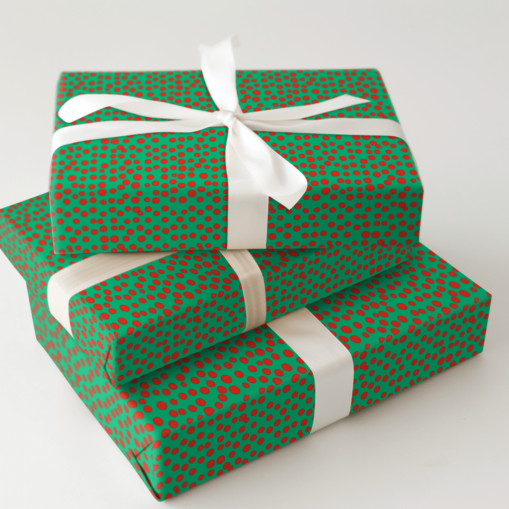 Jolly Green Holiday - Wrapping Paper - Aspen & Arlo