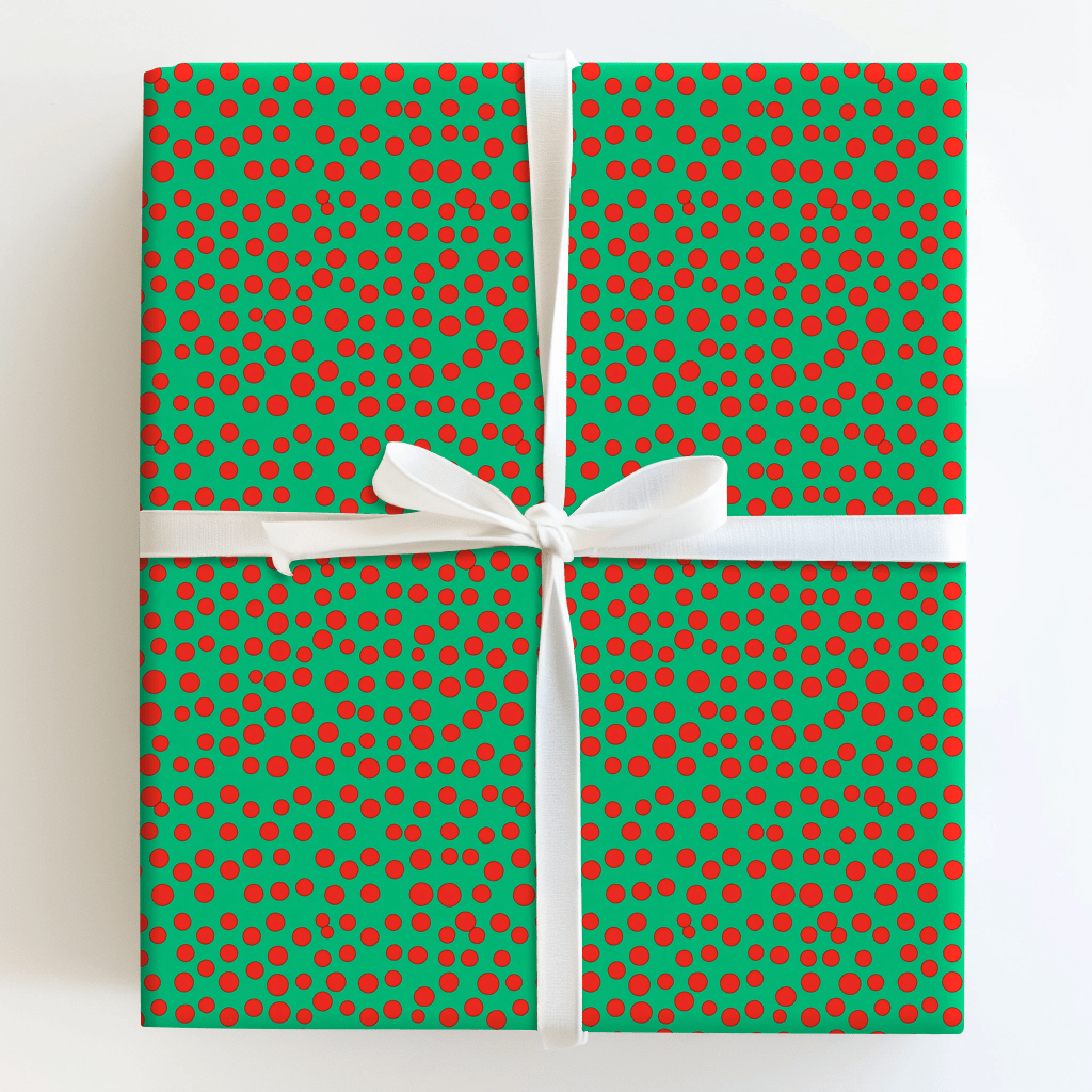 Jolly Green Holiday - Wrapping Paper - Aspen & Arlo