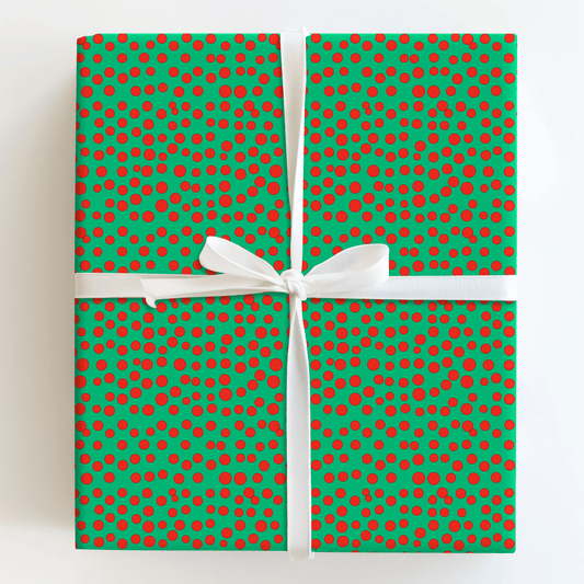 Jolly Green Holiday - Wrapping Paper - Aspen & Arlo