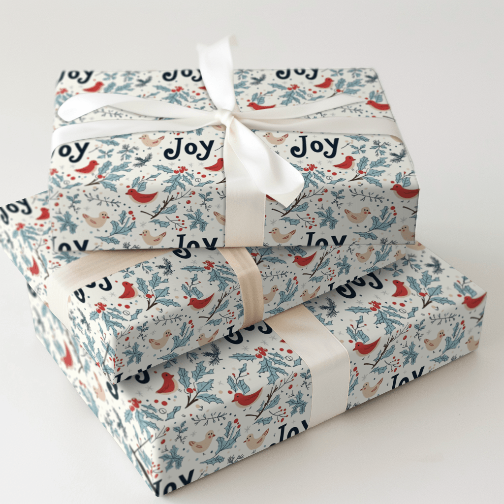 Joy Bird - Wrapping Paper - Aspen & Arlo