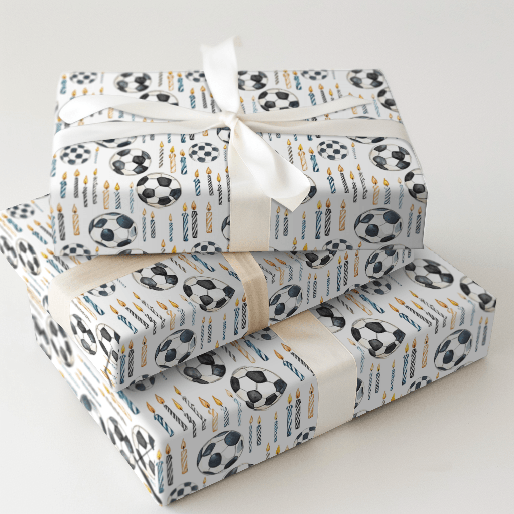Kick the Wish - Wrapping Paper - Aspen & Arlo