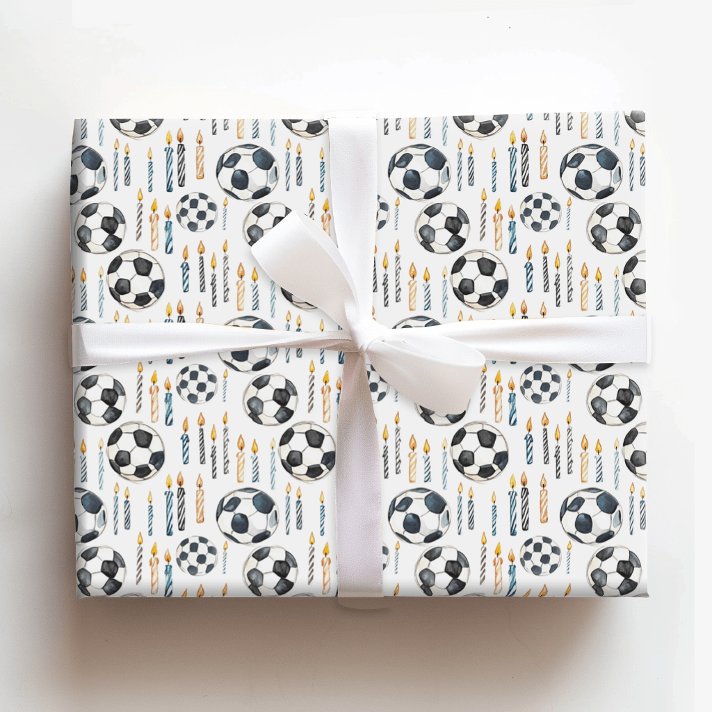 Kick the Wish - Wrapping Paper - Aspen & Arlo