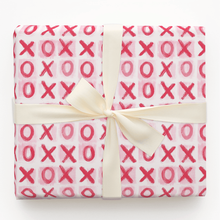 Kiss Hug Kiss Hug - Wrapping Paper - Aspen & Arlo