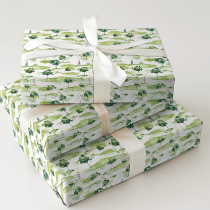 Kiss My Putt - Wrapping Paper - Aspen & Arlo