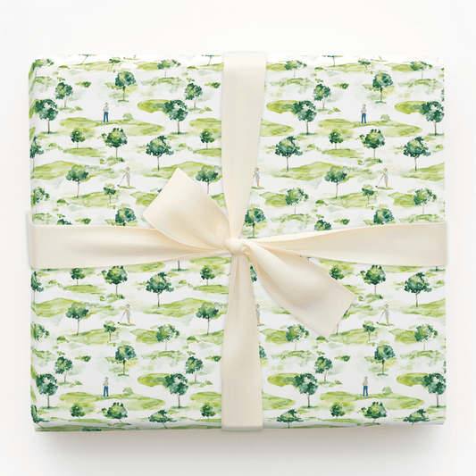 Kiss My Putt - Wrapping Paper - Aspen & Arlo