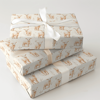Lamb Sweet - Wrapping Paper - Aspen &amp; Arlo